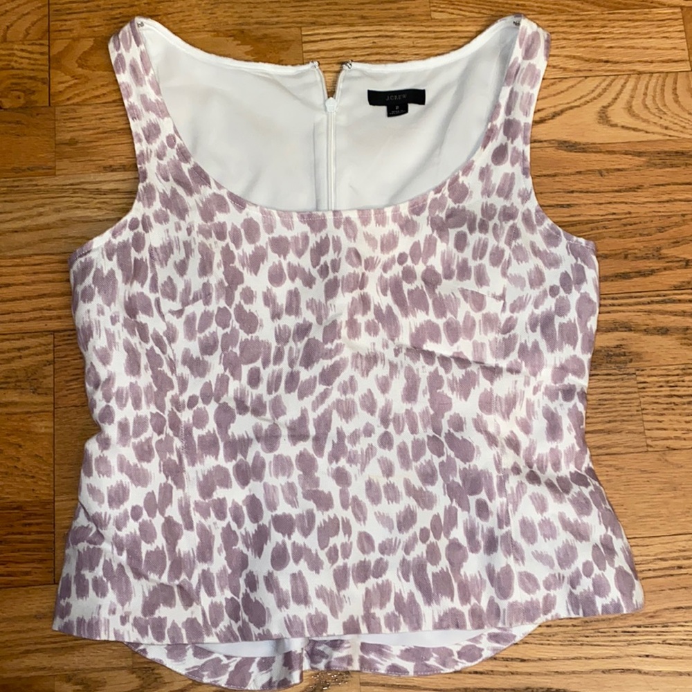 J. Crew woman’s fancy work tank size 2